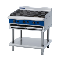Blue Seal 900mm Gas Chargrill - On Leg Stand