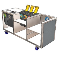 Glide Waste Clearing Trolley