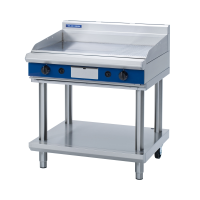 Blue Seal 900mm Gas Griddle on Leg Stand GP516-LS