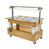 Roller Grill Chilled Salad Bar SB 40 F Light Oak