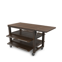 Flow Walnut Double Trolley