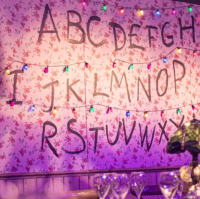 Boho Props Hire For Stranger Things Themed Party London