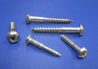 Round Head Pozi Recess Woodscrews 3mm up to 6mm