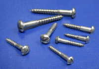 Round Hd Slot Woodscrews 2.5mm up to 6mm Din96