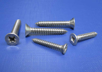 Countersunk Pozi Self Tapping Screws Type C Point No2 up to No14