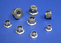 UK Suppliers Of Flanged Nylon Insert Nuts A2 Din6926