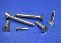 UK Suppliers Of Countersunk Slotted Self Tapping Screws Type C Point No2 up to No14 Din7972
