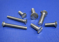 UK Suppliers Of Countersunk Slotted Screws (A2) - M1.6  up to M20 Din963
