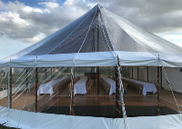 Sail Cloth Marquee Hire For Wedding Reception