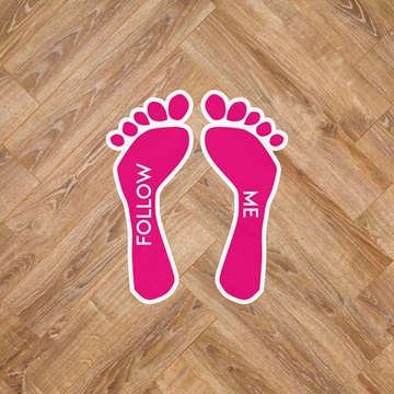 Removable Custom Printed Floor Stickers