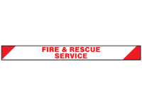 Fire & Rescue service barrier tape
