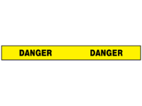 Danger barrier tape