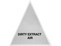 Dirty Extract Air (with text) Label.