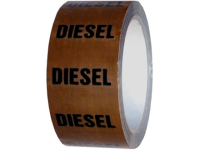 Diesel pipeline identification tape.