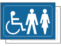Disabled/Gentlemen/Ladies symbol sign.