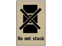 Do not stack stencil