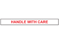'Handle With Care' Tape