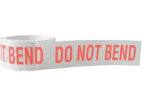 Do not bend tape