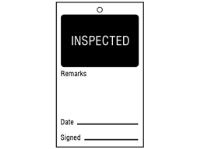 Inspected tag