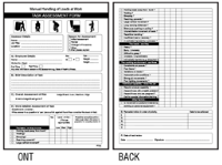 Manual Handling Task Assessment Forms