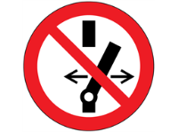 Do not change switch setting symbol labels.