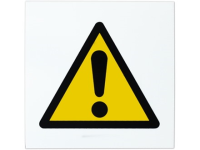 Caution symbol safety sign.