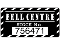 Assetmark serial number label (logo / full design), 19mm x 38mm