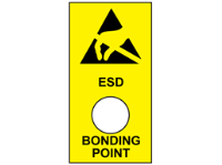 ESD bonding point label.