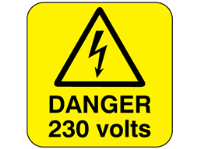 Danger 230 volts