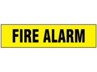 Fire Alarm label