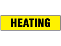 Heating label