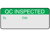 QC inspected aluminium foil labels.
