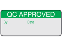 QC approved aluminium foil labels.