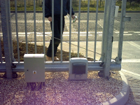 Above Ground Automation System Wooden Gates
