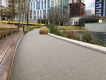 Permeable Resin Bound Surfaces For Commercial Spaces