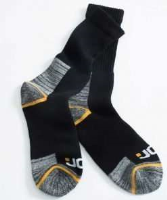 JCB Black Work Socks 4 Pack – One Size