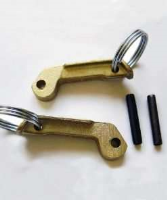 Replacement camlock coupling handle with ring ears and pins (Pair)