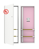 Custom Made UL Fire Rated INTEGRA 4000 Series Concealed Riser Doors