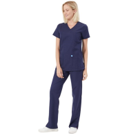 Women's Scrubs in Navy Blue