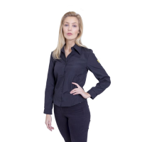 ESD Long Sleeved Black Blouse