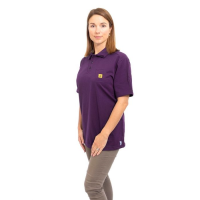 ESD Polo Shirts Short Sleeved in Purple