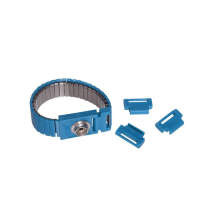 Stainless Steel ESD Blue Wrist strap