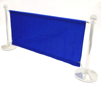 Blue 1.4m Banners for the Cafe Barrier sets