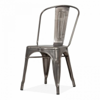 Silver Metal Tolix Chairs