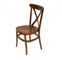 Traditional Cross Back Wooden Chairs