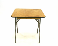 2’6” x 2’6” Square Varnished Table Desk