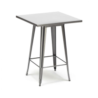 Suppliers of Silver Metal Tolix High Bar Tables