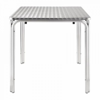 Distributors of Weatherproof Square Aluminium Table - 70 cms