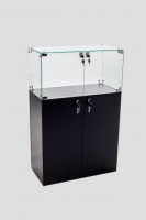 Glass Cube Cabinets For Showcasing Gadgets