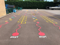 Designers of Sports Line Markings for Playground